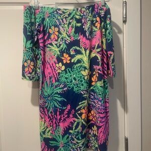 Lilly Pulitzer Colorful Tropical dress size large
